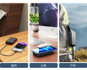 5,000 mAh  QI Wireless Solar Charger USB Solar Charger   Solar Mobile Phone Charger Wii Solar Charger  solar energy magnetic suction wireless charging