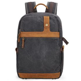 Camera Backpack Waterproof Batik Canvas Camera Bag