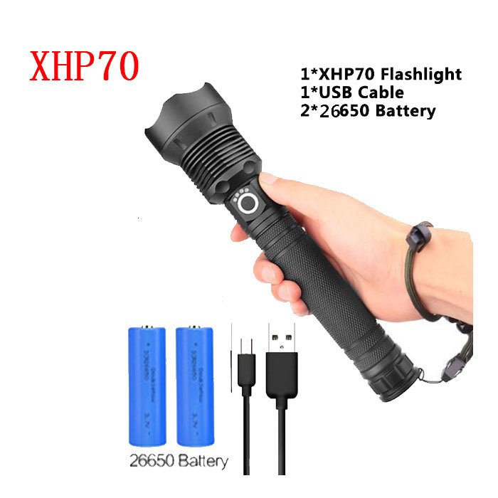USB Charging Zoom P50 Flashlight USB Charging Zoom P50 Flashlight