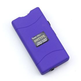 Female Self-defense Multi-function Flashlight (Color: purple)