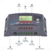10/20/30/40/50/60/100A MPPT Solar Charge Controller 50VDC Regulator Colorful Screen For Lifepo4 GEL lithium Lead Acid Battery